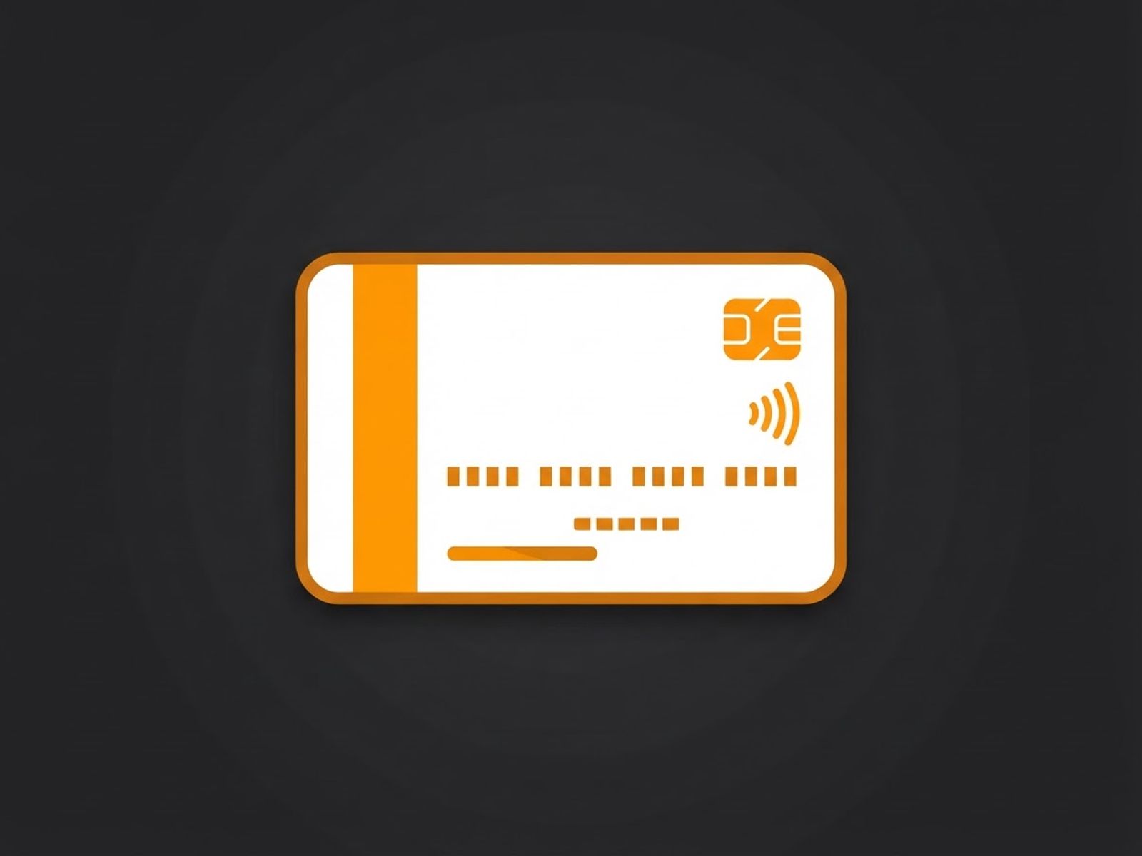 Carte bancaire paiement générique icône